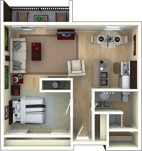 Studio Exec 2032 2032 floor plan